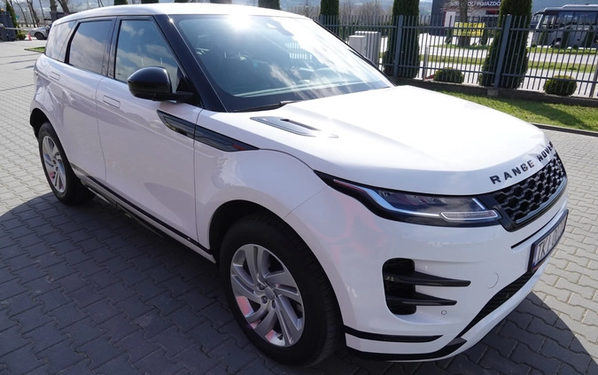 Land Rover Range Rover Evoque cena 137000 przebieg: 31400, rok produkcji 2020 z Szamocin małe 781